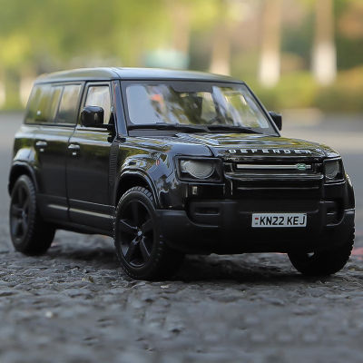 Bburago 1:24 2022 Land Rover Defender 110 SUV รถ Diecasts &amp; ของเล่นรถรุ่น Miniature Scale รุ่นรถสำหรับเด็ก
