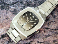 Vintage Mido Multi star automatic หน้าน้ำตาล ทรงถังเบียร์ สภาพสวย สวยเดิม ๆ เดินปกติ