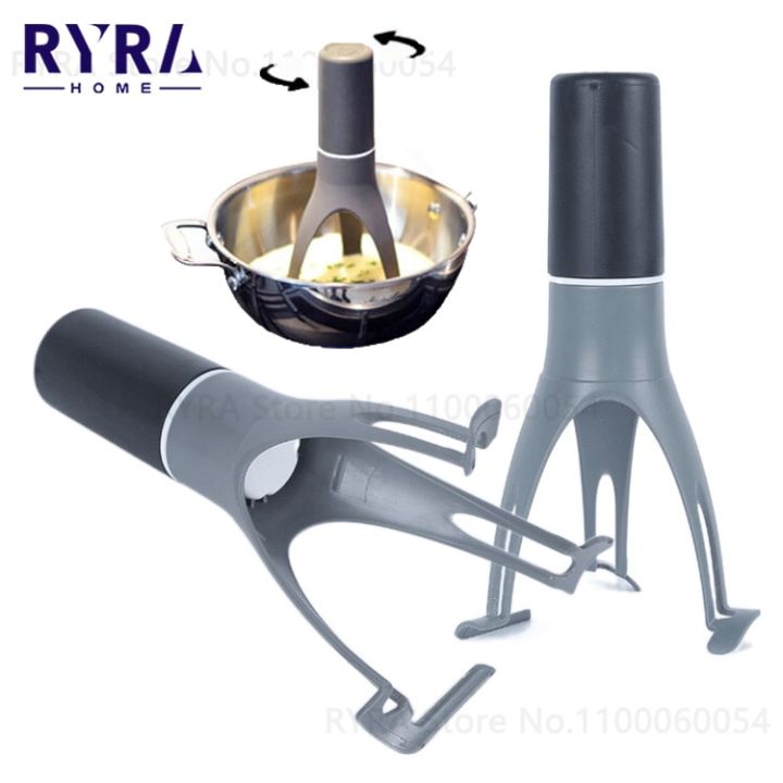 Automatic Whisk Stir Automatic Triangle Mixing Stirrer Kitchen Tool Soup  Mixer Stir Stick Kitchen Utensil Electric