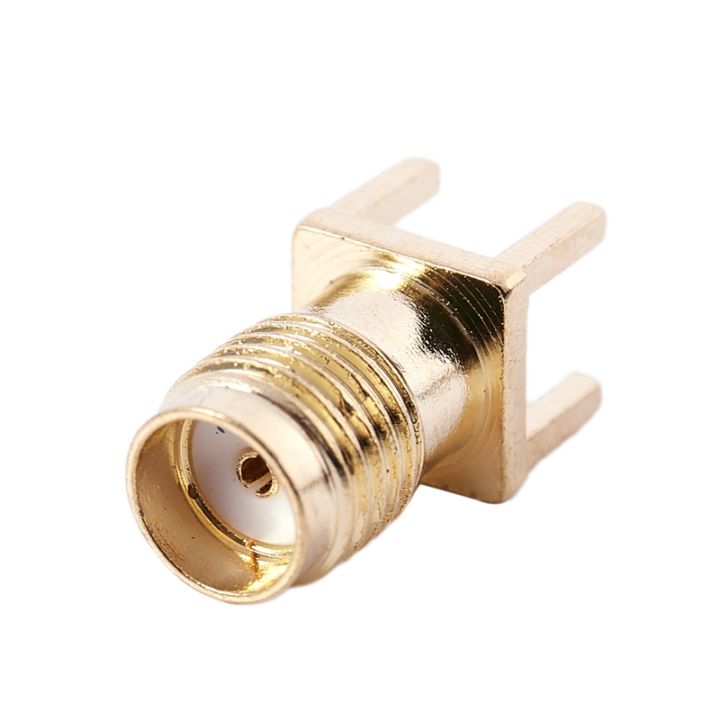 10x-sma-female-jack-solder-pcb-mount-straight-rf-connector-gold