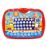 Winfun Tiny Tots Learning Pad ของเล่นสำหรับเด็กพร้อมกราฟิกสีสันสดใส และแสงไฟกระพริบ