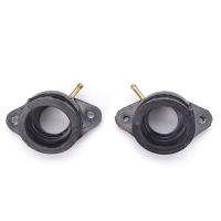 2Pcs Motorcycle Carburetor Intake Manifold Adapter For Yamaha XV400 XV 400 Virago 91-94 XV535 XV 535 88-01 XV500 XV 500 1992-98