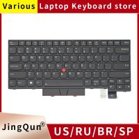 US Russian Laptop Keyboard For Lenovo Thinkpad T470 T480 A475 A485 01HX459 01AX364 01AX569 01AX487 01AX528 01HX419 With Backlit