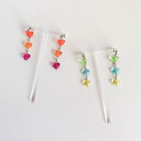 ต่างหู Summer Hearts Earrings Handmade by Ms.July Store