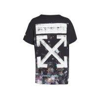 NicefeetTH - OFF-WHITE Oversized Galaxy Brushed T-Shirt (BLACK)