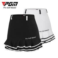 PGM Women Golf Short Skirt Quick Dry Breathable Ladies Girls Fashion Fishtail Skirts Black White XS-XL QZ080