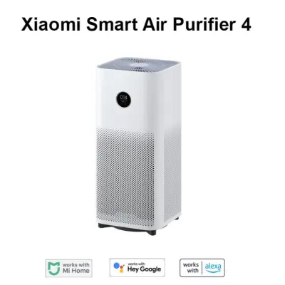 Xiaomi Mi Air Purifier 4 (PM 2.5) เครื่องฟอกอากาศ 48 ตรม. สีขาว เวอร์ชั่นไทย ประกันศูนย์ 1 ปี