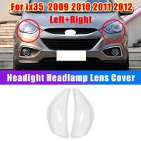 Left+Right for Hyundai IX35 2009 2010 2011 2012 Car Headlight Lens Cover Head Light Lampshade Front Light Shell Cover