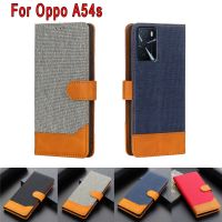 OppoA54s Leather Phone Case for Oppo A54s Cover Flip Wallet Stand Magnetic Card Protective Book For Oppo A 54s CPH2273 Case Etui