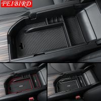 Central Storage พาเลทที่เท้าแขนคอนเทนเนอร์กล่อง Fit สำหรับ Toyota Camry 2018 2019 2020 2021 2022 2023ไดรฟ์มือซ้ายเท่านั้น