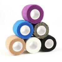 5cmx5m Colorful Gauze Medical Bandage Self adhesive Breathable Elastic Bandage Wrap Tape For Sports Fixing Finger Knee Wrist Leg