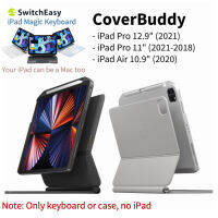 SwitchEasy CoverBuddy เคสใส่ดินสอ,สำหรับ2021 iPad Air11 Pro12.9 "สมาร์ทคีย์บอร์ดโฟลิโอเข้ากันได้กับ Magic Keyboard