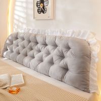 Korean Headboard Cushion Large Backrest Tatami Bed Simple Headboard Soft Bag Backrest Cushion Waist Protection Pillow Double