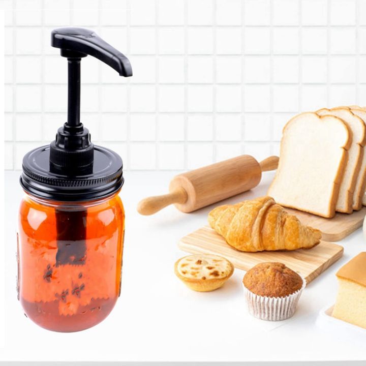 syrup-amp-sauce-honey-dispenser-pump-lids-pp-pump-dispenser-lid-airtight-amp-leak-proof-kitchen-food-grade-coffee-syrup-dispenser-pump-2-pack