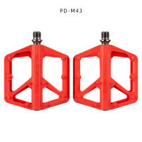 PROMEND Mountain Bicycle Pedal BMX Big Foot Nylon Fiber 16 pin Anti-Slip Ultralight Pedals Cycling 916Flat Pedal MTB Bike Parts