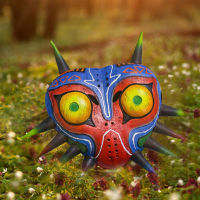 Majora S Legend Of Zelda คอสเพลย์หน้ากาก Latex เกมหน้ากากฮาโลวีนเครื่องแต่งกายสำหรับผู้ใหญ่ Props อุปกรณ์เสริม