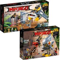 [LEGO] Lego phantom ninja big flying bombers piranha assault against children benefit intelligence building blocks toys assembled