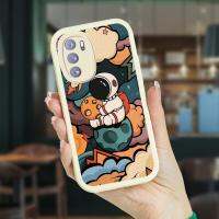 เคสซิลิโคนปกหนัง CPH2203 CPH2239กันกระแทกสำหรับ CPH2269 OPPO CPH2127 CPH2325 CPH2219เคสโทรศัพท์นุ่ม CPH1911หนัง PU Lambskin NASA Astronaut กันกระแทก