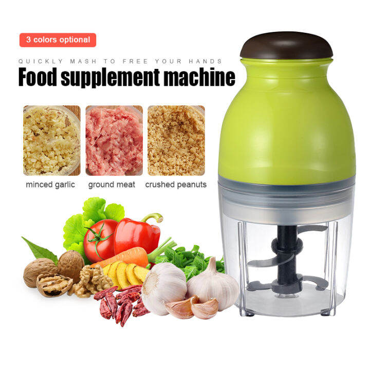 [Ready Stock] Capsule Cutter Chopper Blender Grinder Mixer Juicer Food Processor Chopper Hand
