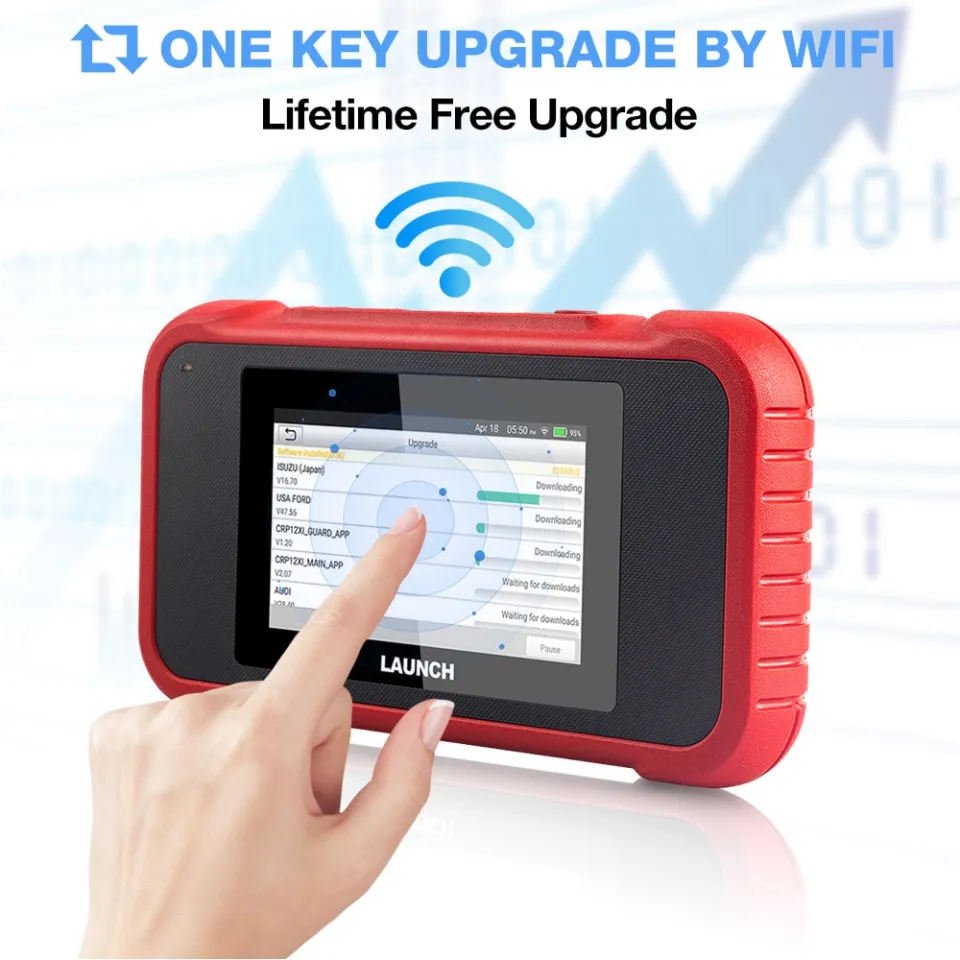 LAUNCH CRP123E OBD2 Scanner Engine Transmission ABS SRS Scan Tool,Code  Reader with Oil Reset,SAS Reset,Throttle Adaptation,Wi-Fi Update,AUTO  VIN,Car Diagnostic Tool for All Cars,Upgraded Ver.of CRP123
