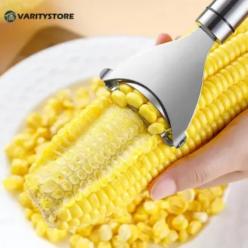 Potato Peeler with Cover Kitchen Gadgets 430 Stainless Steel Corn Shavel  Peeler