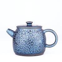 Hundred Flowers Handuo Pot 150cc Built Tea Pot Strictly Selected Fine Iron Matrix Oil Drop Tea Making Single Pot Household Set