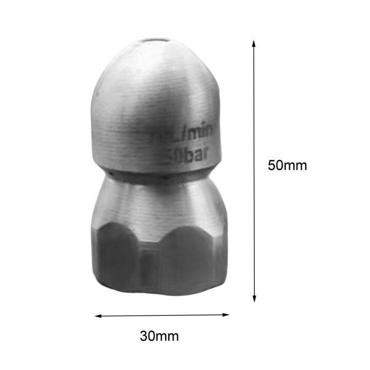 toolsnest-หัวฉีดท่อน้ำทิ้งหัวฉีดทำความสะอาดหัวฉีดตัวล้างเครื่องฉีดน้ำแรงดันสูง1ล่าสุด6ตัวเชื่อมต่ออย่างรวดเร็วสำหรับท่อระบายน้ำ