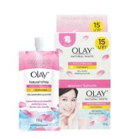 Olay natural white pinkish โอเลย์เนเชอรัลไวท์พิงค์คิช 7.5 กรัม (แพ็ค 6 ซอง)