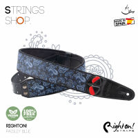 สายสะพายกีตาร์ Righton! Steady Mojo PAISLEY-Blue | Strings Shop