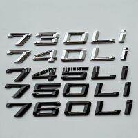 bjh✱  Numbers Letters 730Li 740Li 745Li 750Li 760Li 740iL 750iL 740Ld for 7 Car Nameplate Logo Sticker