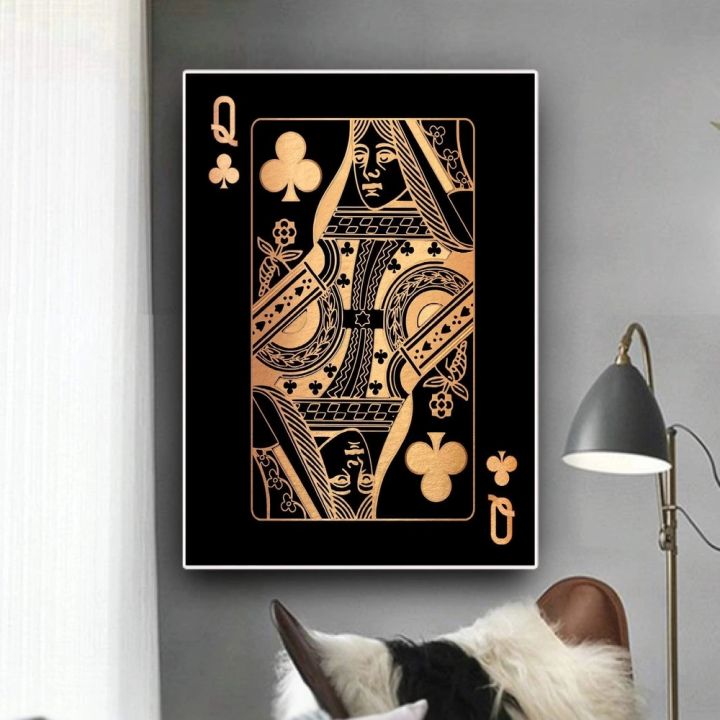 abstract-gold-and-silver-playing-cards-king-queen-and-jack-hd-print-club-bar-restaurant-decoration-puke-poster-wall-art-decor
