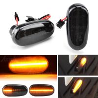 สำหรับ Alfa Romeo Mito 955 147 GT 937 Fiat Bravo 2ไฟเครื่องหมายไฟ LED ด้านข้างไดนามิกลูกศรเปิดสัญญาณกระพริบไฟกระพริบ2ชิ้น