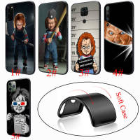 อ่อนนุ่ม Black เคสโทรศัพท์ หรับ OPPO  ปก 12YX Chucky