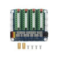 เบรคเอาท์บอร์ด GPIO สำหรับราสเบอร์รี่ Pi โมดูล PCF8591-นำพอร์ต IO ขยายปรับ