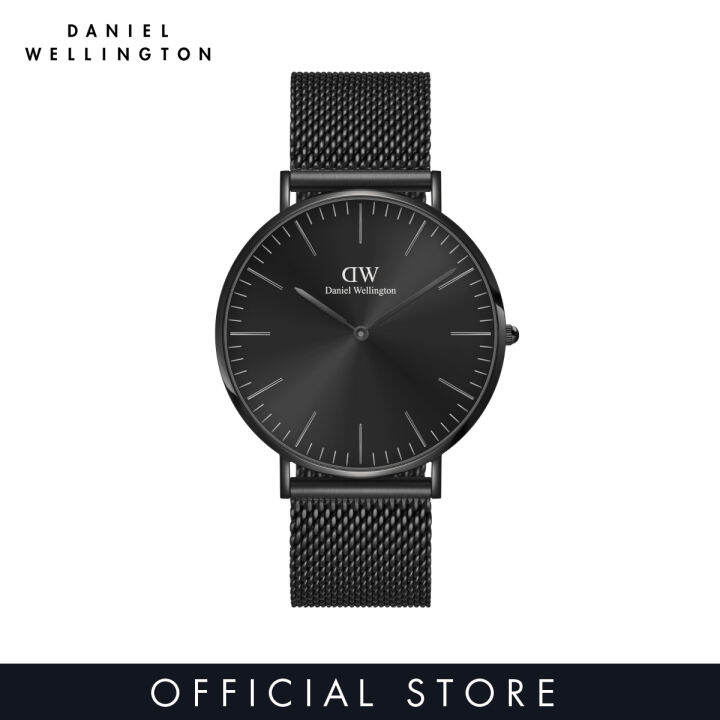 Daniel Wellington Classic 40mm Ashfield BLack Onyx Dial Watch for men