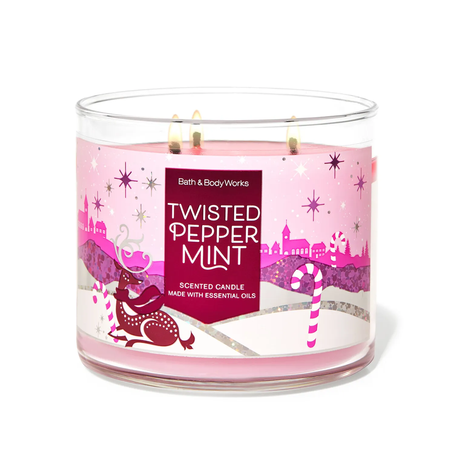 mint candle bath and body works