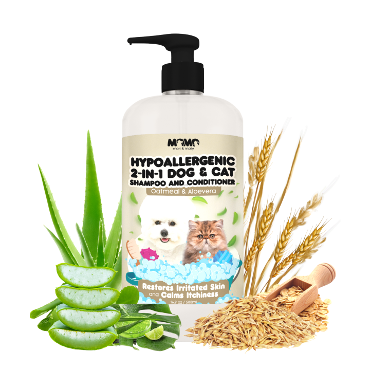 Mori and Molly Hypoallergenic 2in1 Cat & Dog Shampoo and Conditioner