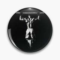 【Fashion house]Pull Ups Man Workout Zachte Knop Pin Funny Broche Kleding Creatieve Sieraden Kraag Hoed Leuke ของขวัญ Metalen Badge Cartoon Vrouwen Decor