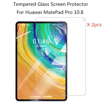 《Bottles electron》แผ่น Huawei กระจกเทมเปอร์ MatePad Pro,2ชิ้น9H 2020 2021ฟิล์มป้องกันแท็บเล็ต Mate Pad MRX-W09 W19 AL09