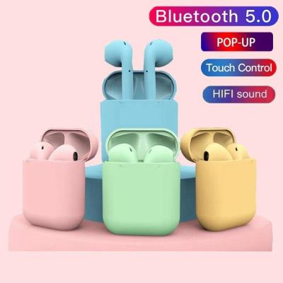 i12 TWS พร้อมกล่องชาร์จ หูฟังบลูทูธไร้สาย inpods 12 Bluetooth V5.0 หูฟังไร้สาย IOS Android หูฟังบลูทู บลูทูธ