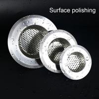 7cm9cm11.3cm Stainless Steel Kitchen Filter Sinks Strainer Drain Hole Trap Metal Sink Strainer Bath Sink Drain Hair Catcher