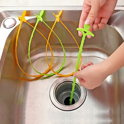 【CC】 50cm Sink Claw Pick Up Cleaning Tools Pipeline Dredge Hair Cleaner Bend Items