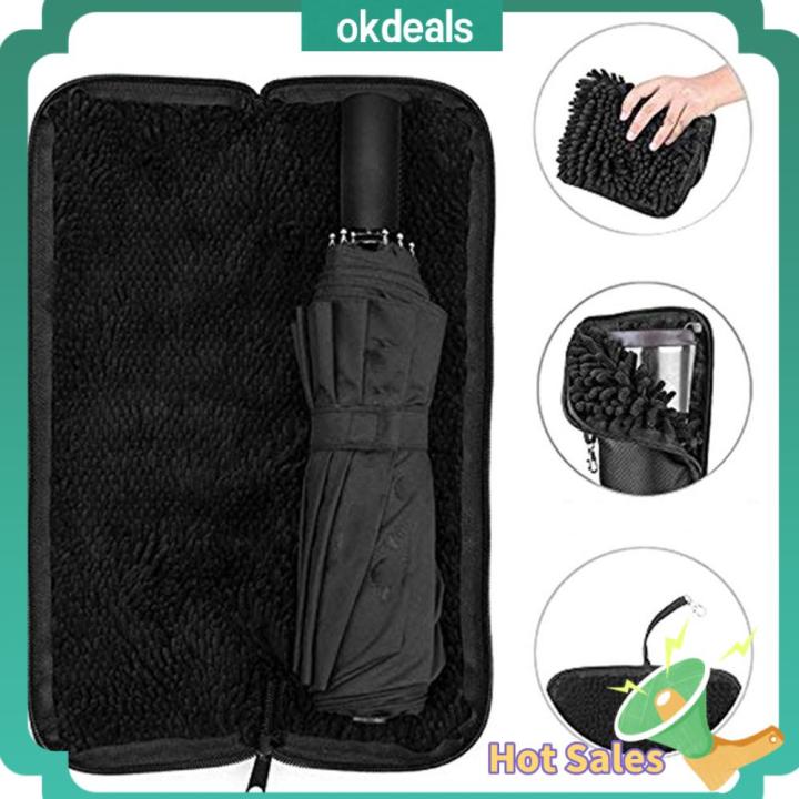 Umbrella Storage Bag Water-Absorbing Umbrella Bag Portable Umbrella Cover{