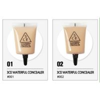 แท้ทั้งร้าน !! คอนซีลเลอร์ผิวขาวเหลือง 3CE WATERFUL CONCEALER สี 002 ขนาด 10 ML. พร้อมกล่อง