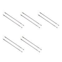 6 Pair 62.5cm 24.6 inch 4 Section Telescopic Stainless Steel AM FM Radio Universal Antenna