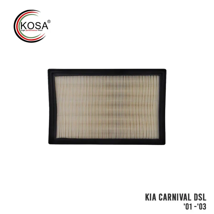 KIA CARNIVAL DIESEL 2001 2003 KOSA AIR FILTER OK55223603 Lazada PH