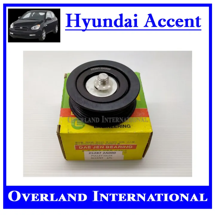 PULLEY IDLER, For Hyundai Accent 2011-2020 / Kia Sportage 2015-2019 ...