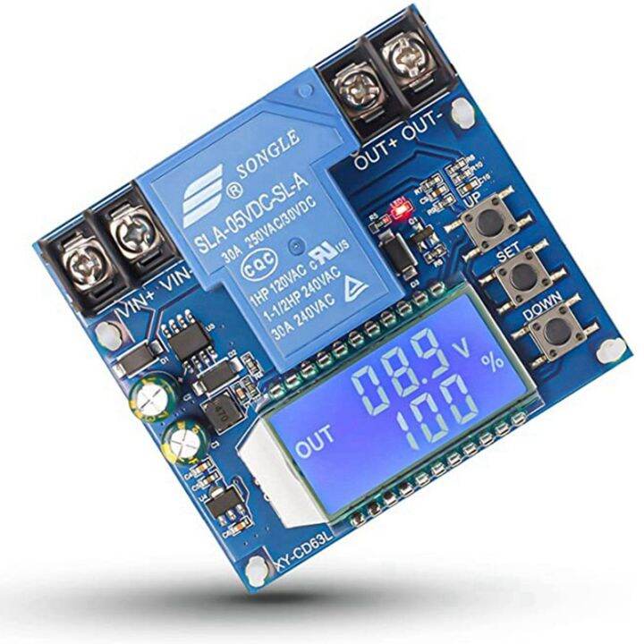 Low Voltage Cutoff, DC 6V60V Low Voltage Protector Disconnect Switch