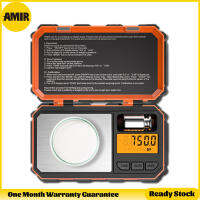 AMIR Digital Weight Scale Mini Weiging Scale 200g /0.01g Pocket Scale Electronic Smart Kitchen Scale 6 Units LCD Display