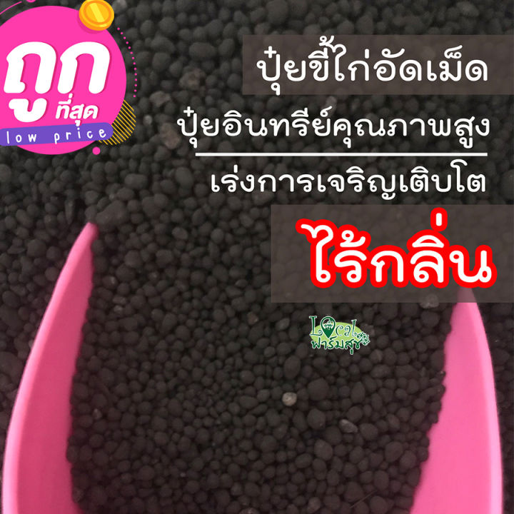 ปุ๋ยขี้ไก่-5-กิโล-ปุ๋ยขี้ไก่ไร้กลิ่น-ปุ๋ยเร่งดอก-เร่งต้น-ปุ๋ยใส่ต้นไม้-ปุ๋ยอินทรีย์คุณภาพสูง-ช่วยให้ดินร่วนซุย-homes